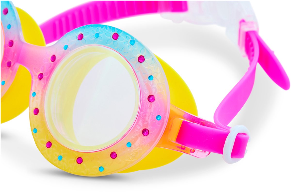Bling2o Schwimmbrille Kinder - Bud - Taucherbrille - Antibeschlag - UV-Schutz - Pink