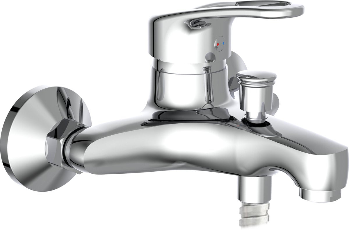 Schütte Schütte Bath Mixer Batoni Chrom -gelenkt
