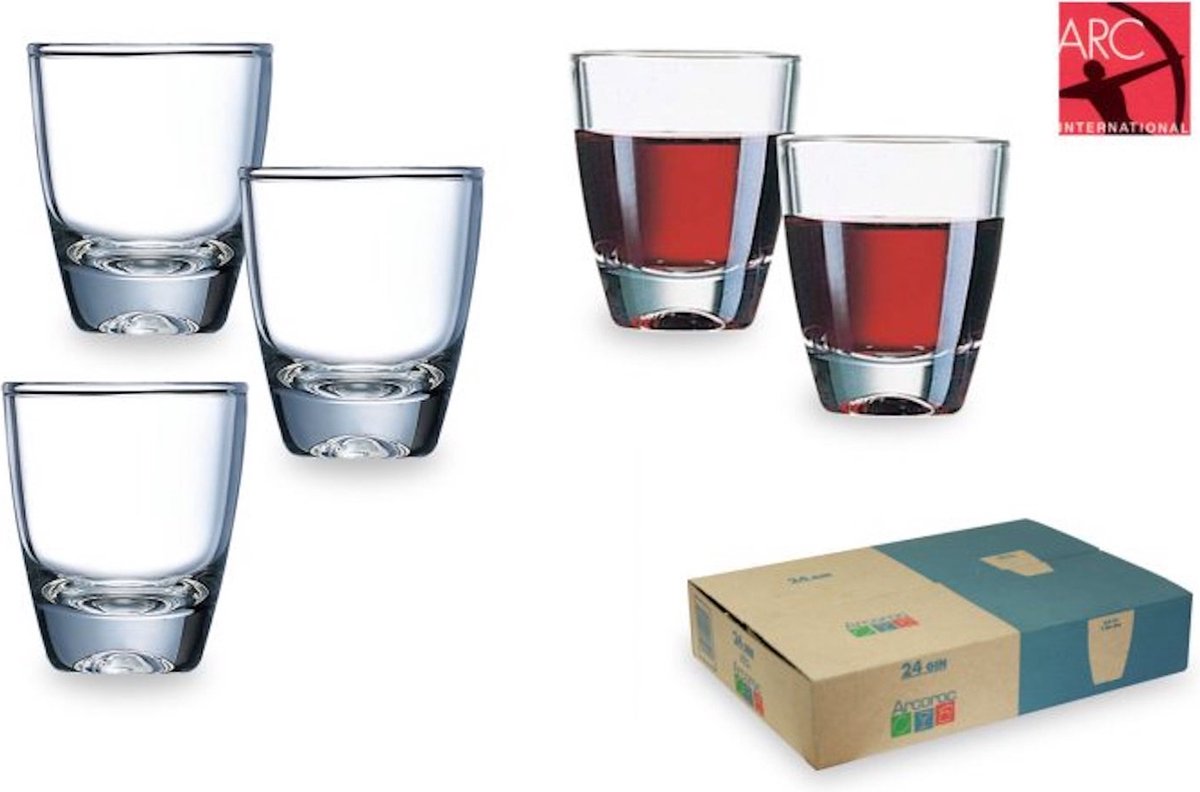 Arcoroc Gin-Schnapsglas 3,5 cl Set24