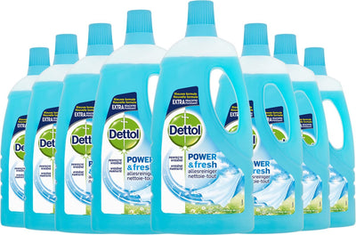 Dettol Allzweckreiniger – Cotton Fresh – 8 x 1 Liter – Vorteilspack