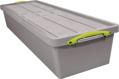 Wirklich nützliche Box Recycling-Aufbewahrungsbox 23 l, nestbar, grau 3 Stück