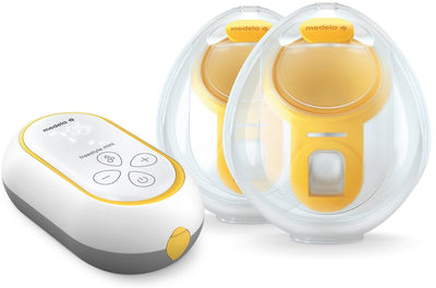 Medela Freestyle Mini Freisprecheinrichtung – elektrische Doppelmilchpumpe – tragbar – Freisprechbecher – wiederaufladbarer Akku