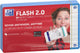 Oxford Flash 2.0 – Karteikarten – liniert – A7 – türkisfarbener Rand – 80 Stück