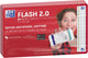 Oxford Flash 2.0 - Karteikarten - kariert 5mm - A7 - roter Rand - 80 Stück