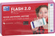 Oxford Flash 2.0 – Karteikarten – liniert – A7 – fuchsiafarbener Rand – 80 Stück