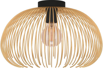 Eglo Venezuela Deckenleuchte – E27 – ø 38,5 cm – Goldschwarz