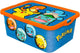 Pokémon-Aufbewahrungsbox Junior 13 Liter blau orange