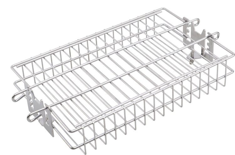 Grizzly Grills Rotisserie-Flachgestell – Rotisserie-Gestell – Edelstahl