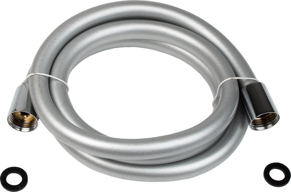 Zangen-Brauseschlauch - Universal - Kunststoff - Silber - 150 cm - 10 Jahre Garantie