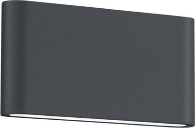Trio Thames II - Wandleuchte - Anthrazit - inkl. 2x SMD 4,5W - Up- und Down-Beleuchtung - Wandmontage - nicht dimmbar - Außenbeleuchtung - IP54