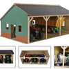 Kids Globe Globe Agricultural Lock Wood für 3 Traktoren, 1:16