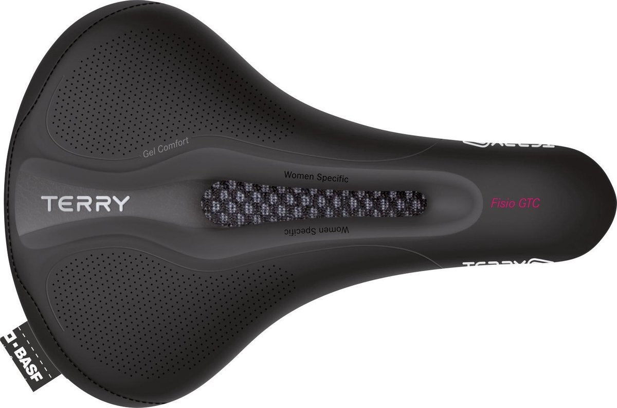 Terry Sattel Fisio GTC Max Gel Damen schwarz