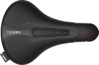 Frotteesattel Fisio GTC Gel Damen Schwarz - ZDT153