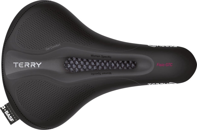 Frotteesattel Fisio GTC Gel Damen Schwarz - ZDT153