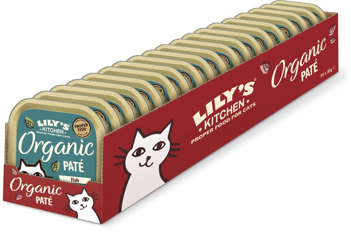 Lilys Küche Katze Bio-Fischpastete
