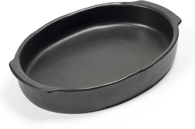 Serax - Pascale Naessens Pure - Ovale Ofen-Servierform M - Schwarz -