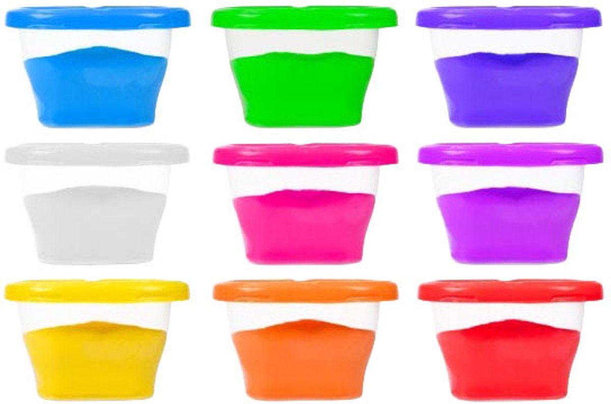 Toi-toys cremiger Ton, superweicher Ton mit Duft – 9 Teile.