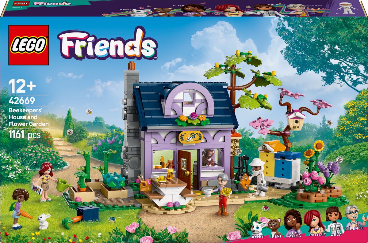 Lego Lego Friends 42669 Imkerhuis und Bloementuin