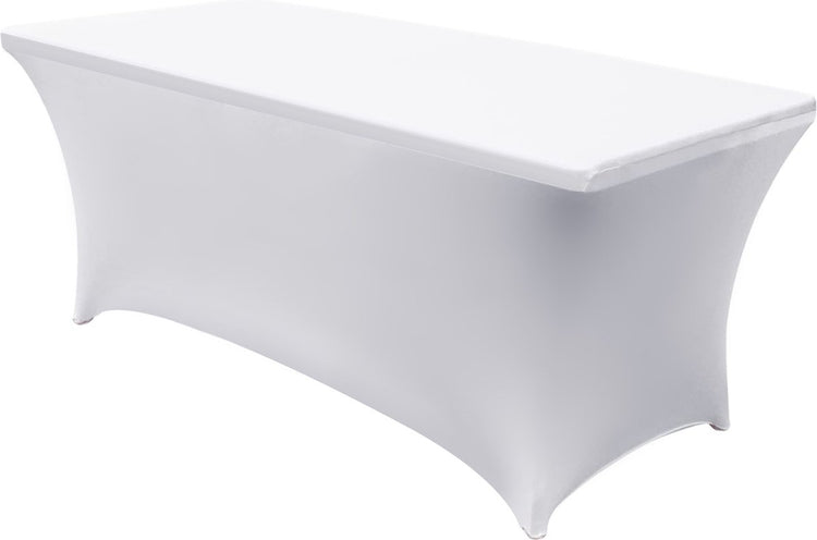 Greenblue teal – flexible Tischdecke, Catering-Tischdecke, weiß – 180 x 75 x 75 cm, Spandex, GB371