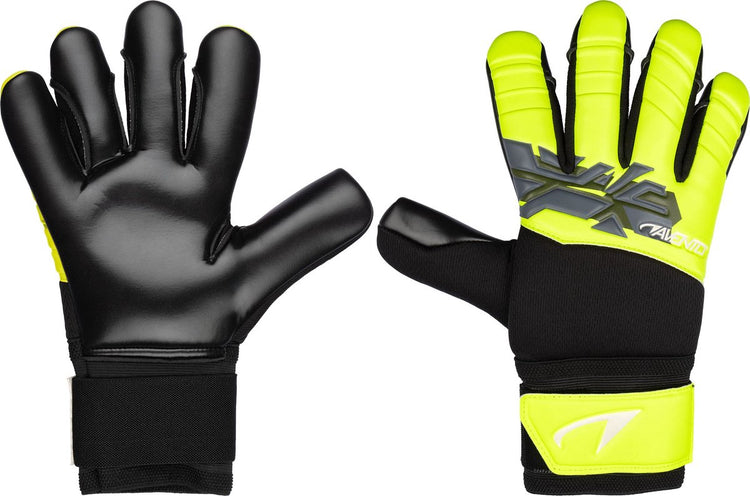 Avento fingersave Torwarthandschuhe – ultimativer Grip – Erwachsene – Gelb – Größe M