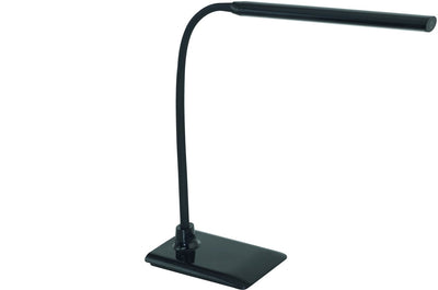 Eglo Laroa Tischleuchte - Schreibtischleuchte - Leseleuchte - inklusive LED - Höhe 48 cm - Schwarz - neigbar, drehbar - Touch-dimmbar