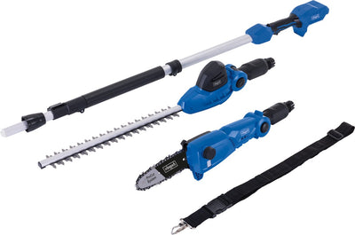 Scheppach c-phts410-x Akku-Gartenmaschine 2-in-1 – 20 V – Schultergurt
