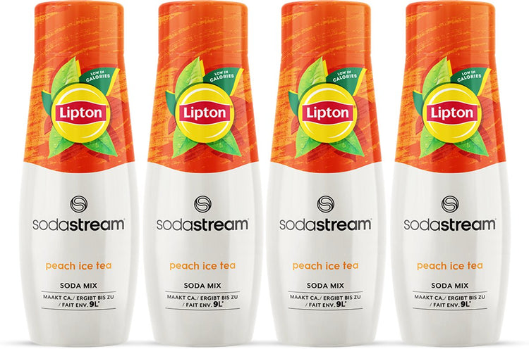 Sodastream Lipton Eistee-Pfirsichsirup – 4er-Pack