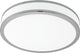 Eglo Palermo 2 - Wand-Deckenleuchte - 1 Licht - ø41 cm - Weiß, Chrom