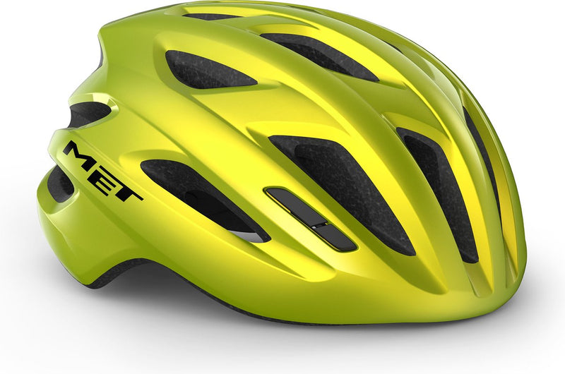 Mit Idolo Fahrradhelm Herren Damen – Rennradhelm Erwachsene – Größe M L (52–59 cm) – Limettengelb Allic glänzend