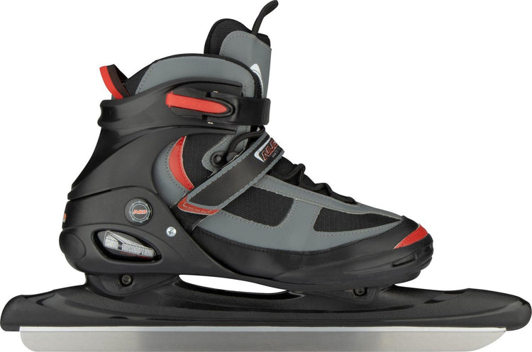 Nijdam Senior Speed Skate (halbweicher Stiefel) – schwarz rot – Größe 41