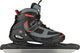 Nijdam Senior Speed Skate (halbweicher Stiefel) – schwarz rot – Größe 41
