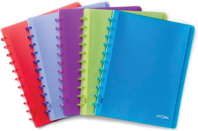 Atoma-Showalbum für ft A4 – 1 Ordner – 20 Taschen