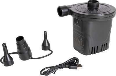 Bo-Camp - elektrische Pumpe - wiederaufladbar - USB - 250 ltr min