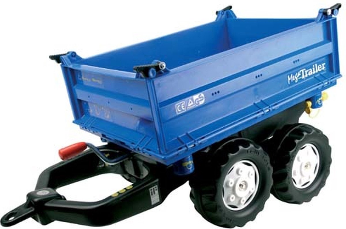 Rolly Toys Trailer Rollymega Trailer 88 x 47 x 45 cm Blau
