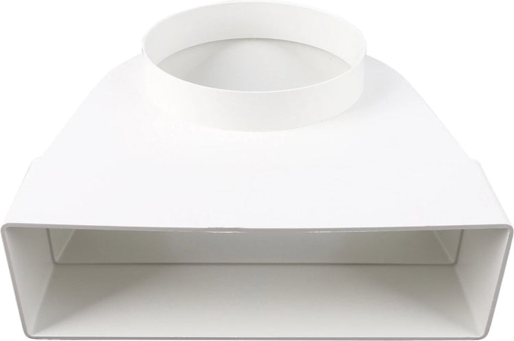 Starx Übergangsstück rechtwinklig rund zu rechteckig 125 zu 204x60mm (45.709.33)