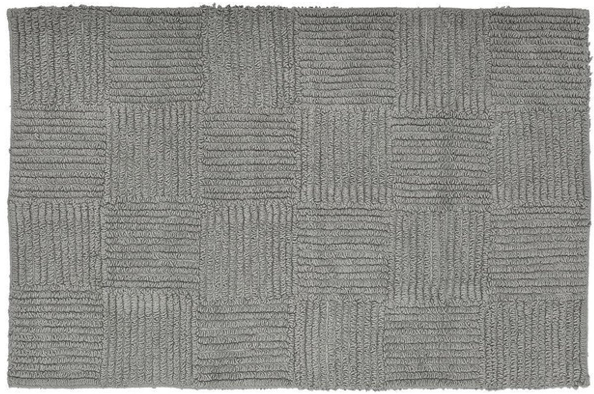 Sealskin Reverse Badematte 60x90 cm – Baumwolle – Grau