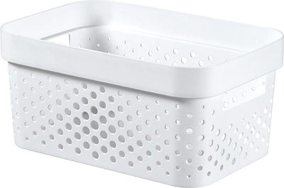 Curver Infinity Box Dots 4,5l weiß – 100 % recycelt