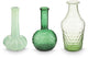 Pip Studio – Blumenvase – Wohnaccessoires – Grün – Glasvase – Set mit 3 Vasen