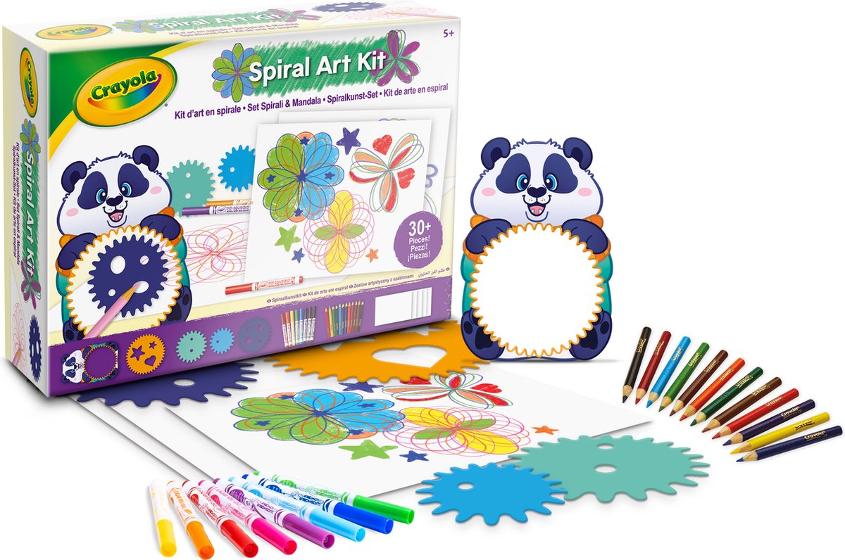 Crayola – Bastelset – Spiral-Kunstset – Bastelset für Kinder