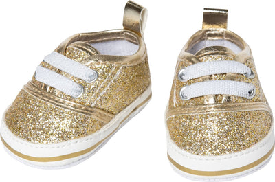 Heless Doll Sneakers Glitter Gold, 30-34 cm