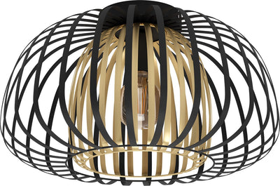 Eglo Encinitos Deckenleuchte – E27 – ø 45 cm – Schwarzgold