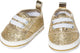Heless Doll Sneakers Glitter Gold, 38-45 cm