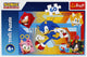 Trefl – Rätsel – 60 – Sonic in Aktion, Sega Sonic The Hedgehog