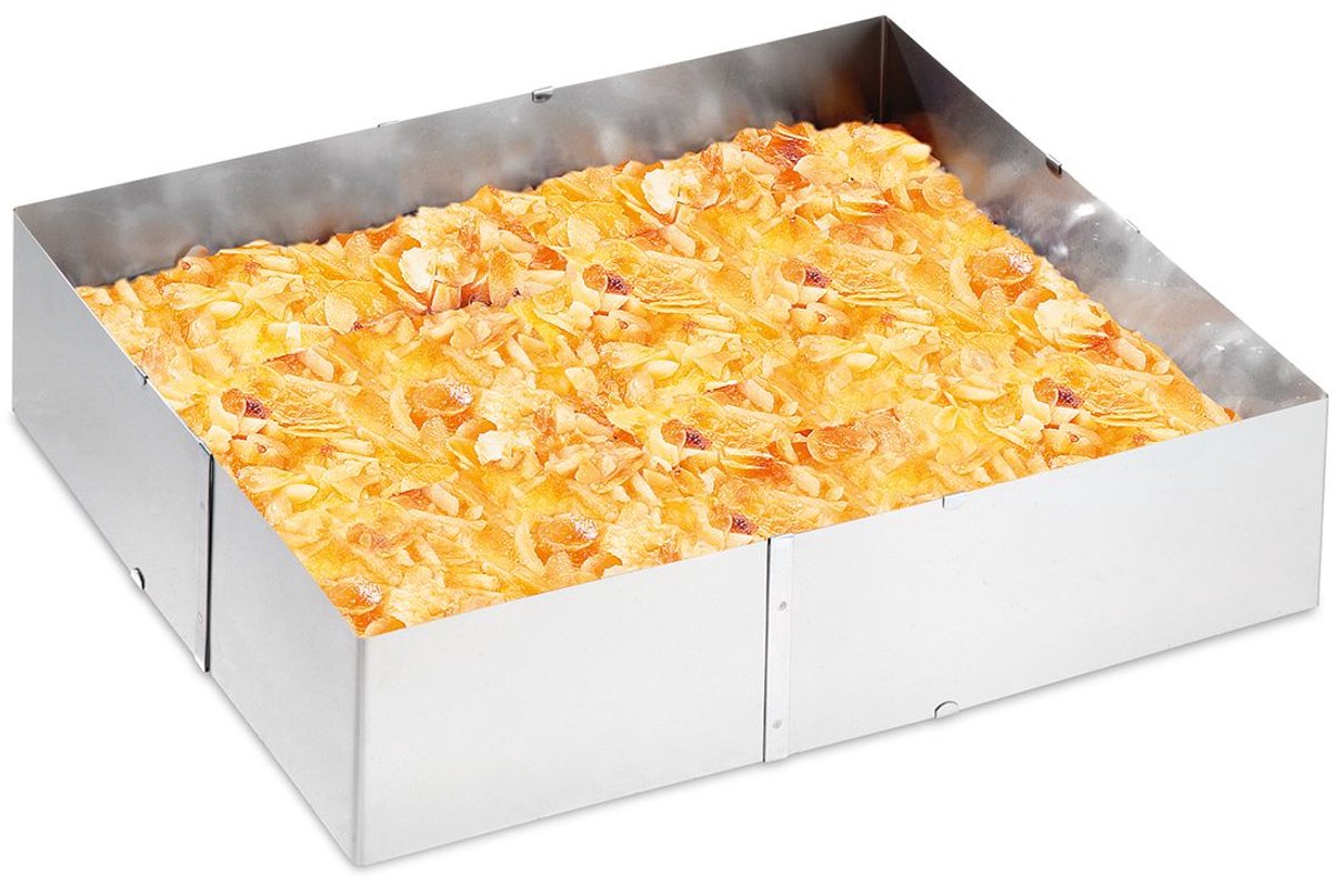 Gefu Tortenrahmen verstellbar – 8,5 cm hoch