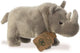 Öko -Nation Pluchen kuscheln Rhino 24 cm