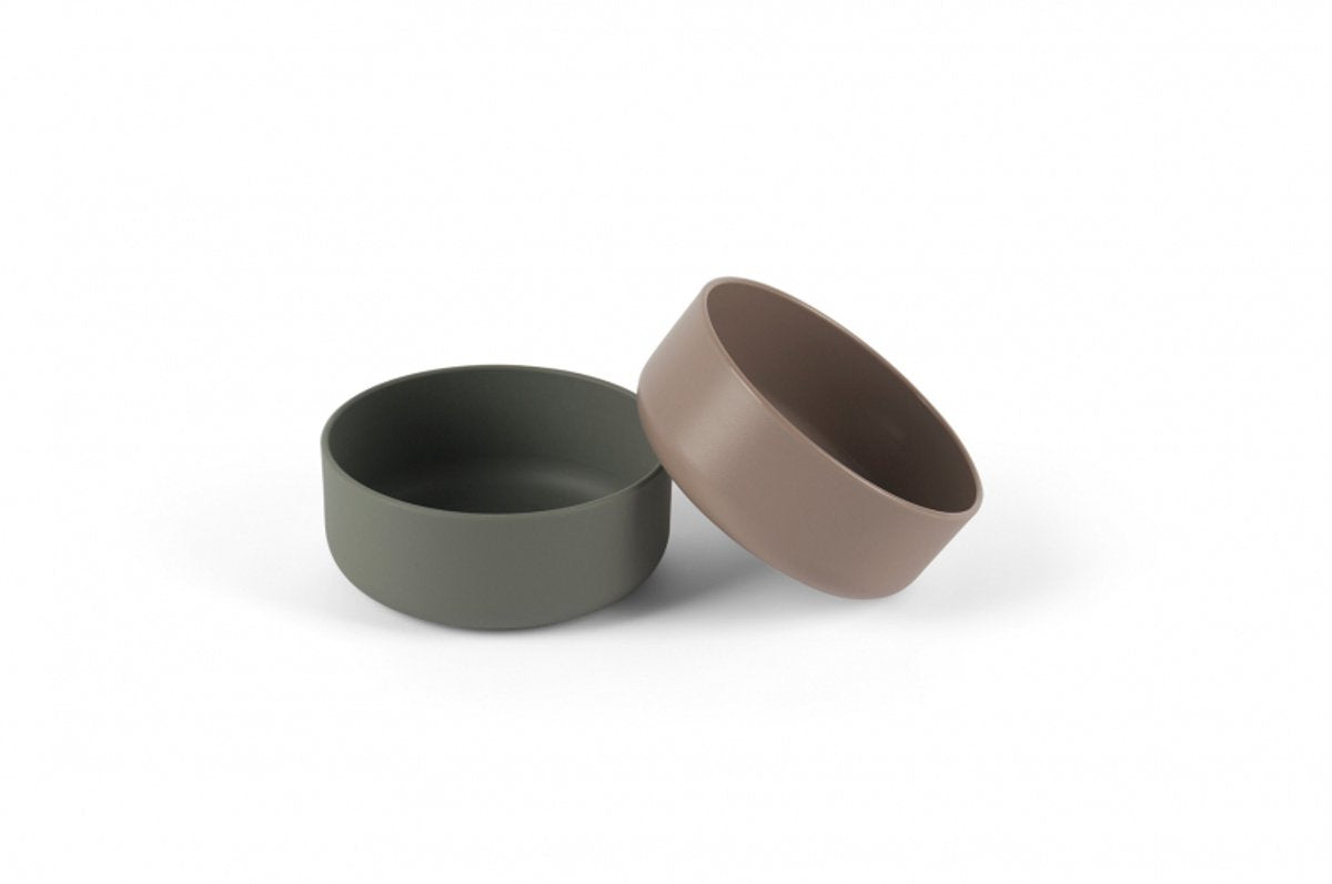 Dantoy Kommenset Mokka Olive Green, 2dlg.