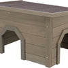 Trixie Natura Rodent House Asphaltdach Grau -Green