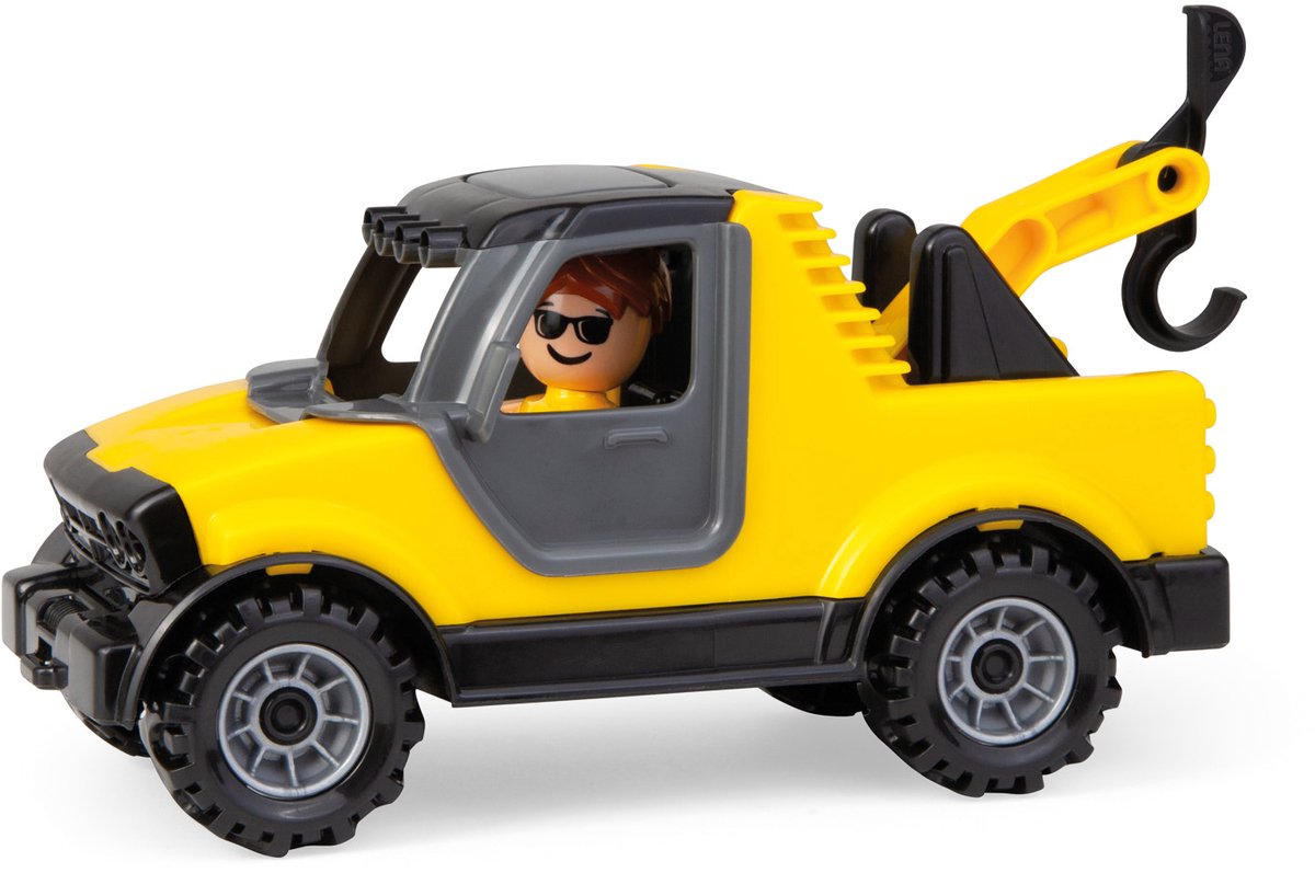 Lena Spielzeug-Abschleppwagen – robuster LKW für Kinder.