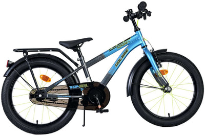 Volare Thombike Kinderfahrrad – Jungen – 18 Zoll – Blaugrau