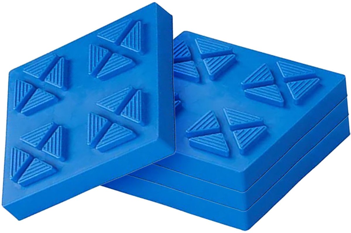 Beine stapelbar max. 1250 kg Blau 4 Teile